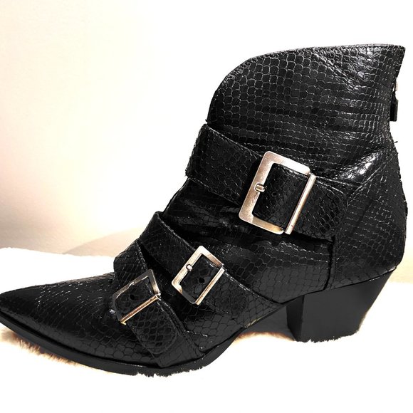 LEATHER  ANKLE BOOTS - zara - Picture 2 of 15